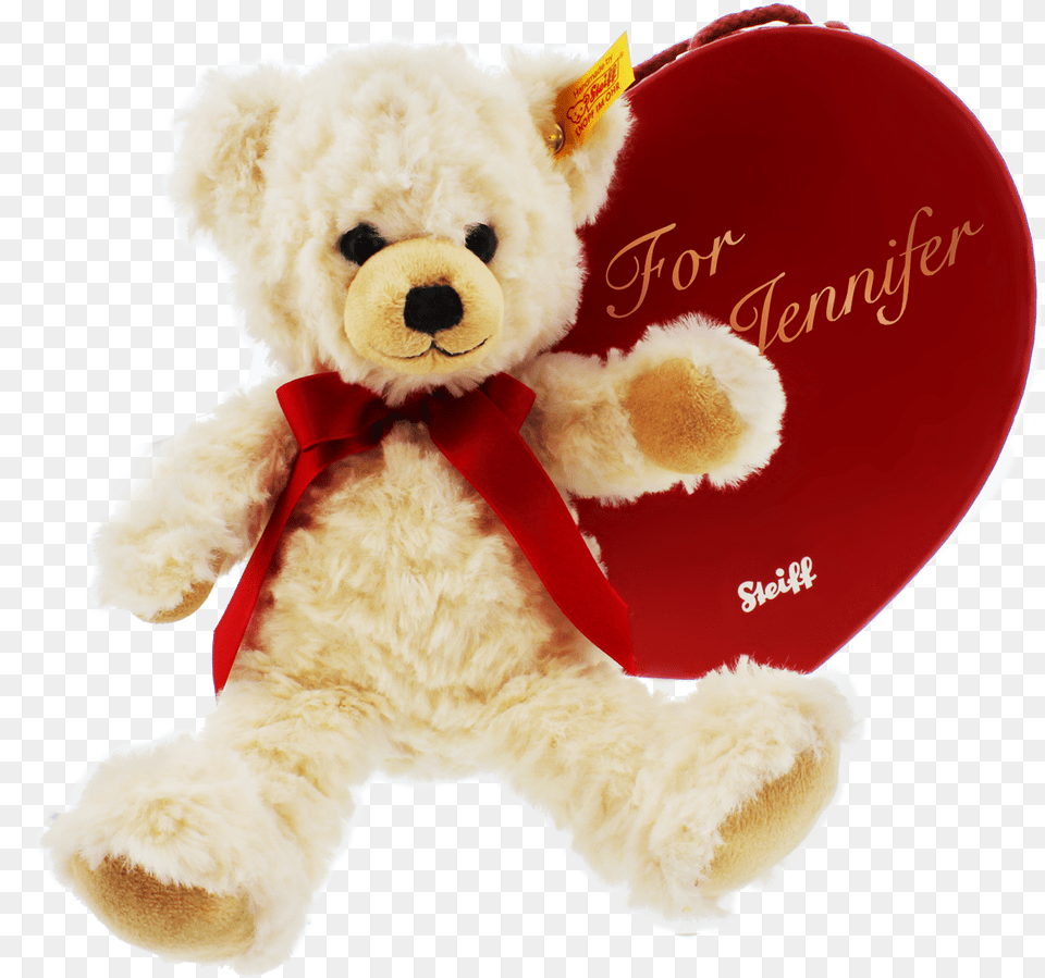 Steiff Teddy In Heart Box Osito De Peluche, Teddy Bear, Toy Free Transparent Png