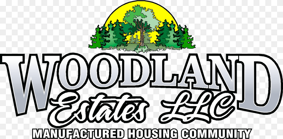 Steinmans Looking To Change Mobile Home Stigma Woodland Estates, Plant, Vegetation, Tree, Logo Free Png Download