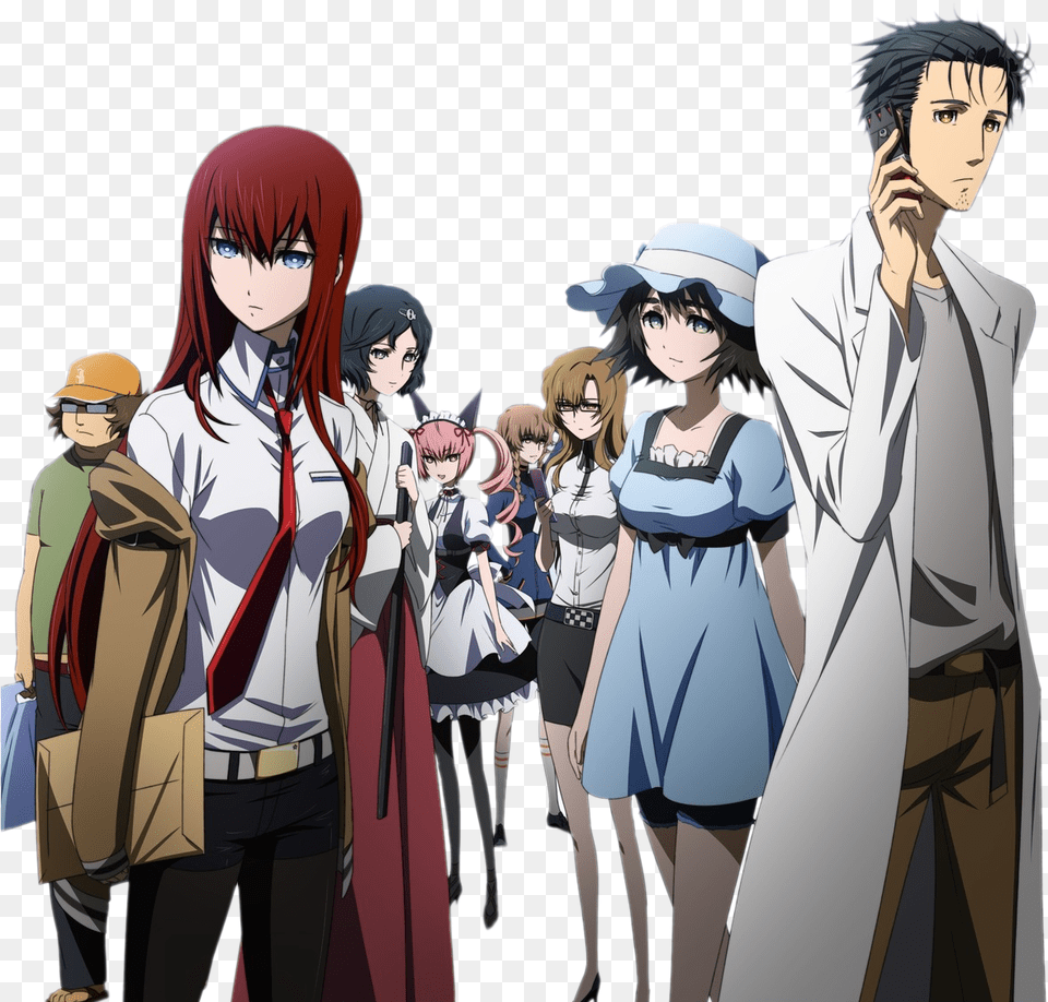 Steins Gate, Publication, Book, Comics, Adult Free Png Download