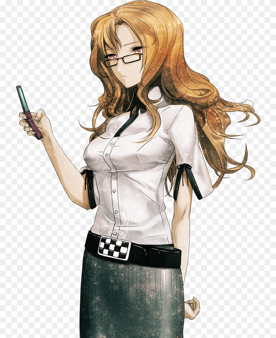 Steins Gate Moeka, Publication, Book, Comics, Woman Png