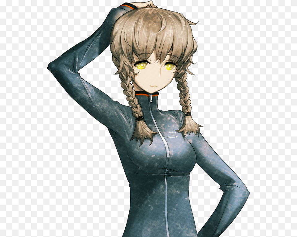 Steins Gate Suzuha Fan Art, Adult, Book, Comics, Female Free Png Download