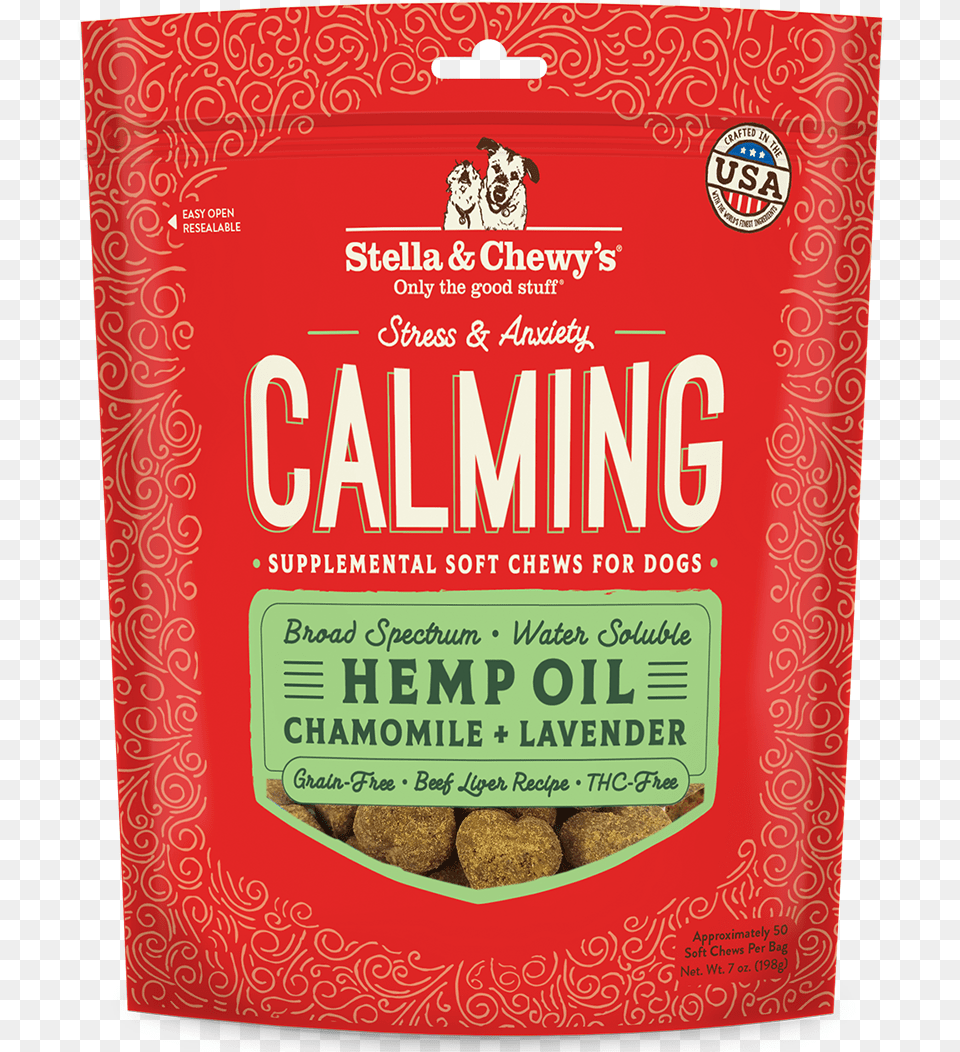 Stella Amp Chewy S Hemp Oil Supplemental Soft Chews For Packaging And Labeling, Food, Fried Chicken, Animal, Canine Free Png Download