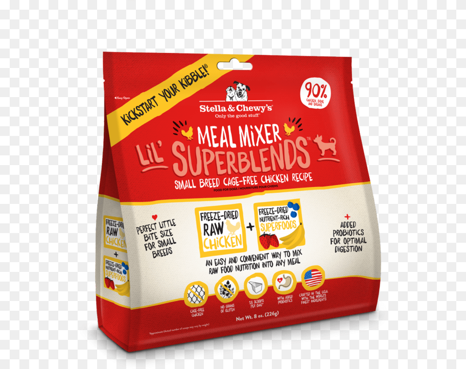 Stella Amp Chewy39s Meal Mixer Lil39 Superblends Small Stella And Chewy39s Superblends Meal Mixers, Food, Animal, Canine, Dog Free Png