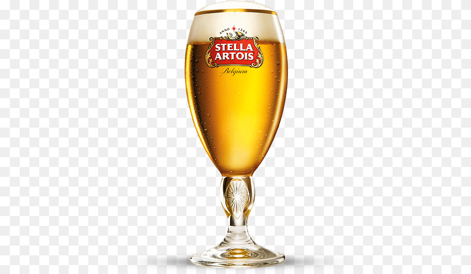 Stella Artois, Alcohol, Beer, Beverage, Glass Png Image