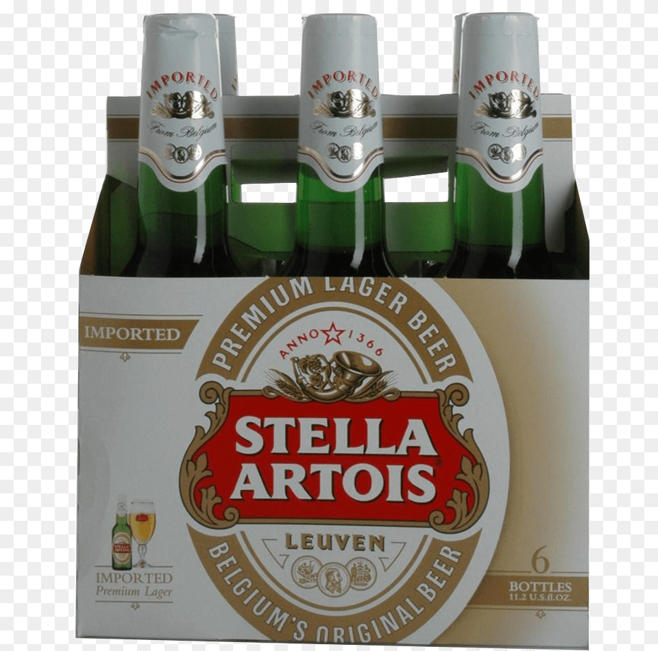 Stella Artois, Alcohol, Beer, Beer Bottle, Beverage Free Png