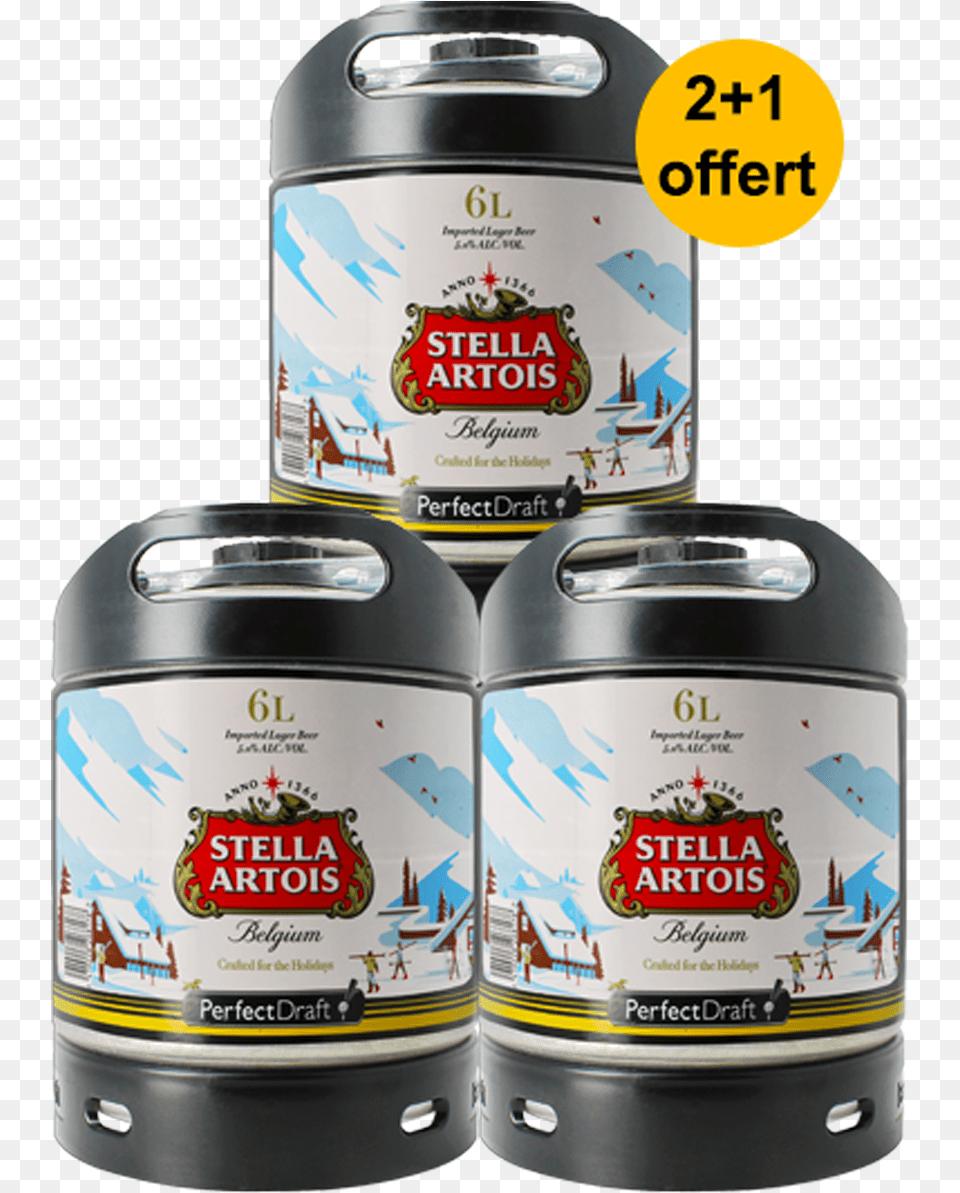 Stella Artois, Barrel, Keg, Can, Tin Png Image
