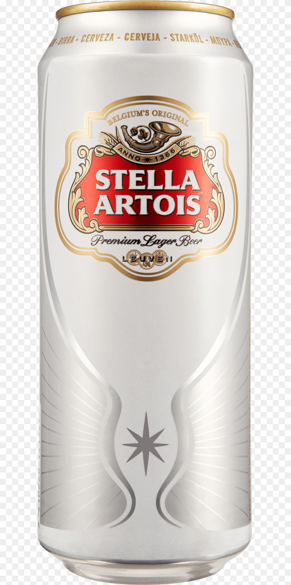 Stella Artois Cans, Alcohol, Beer, Beverage, Lager Free Png