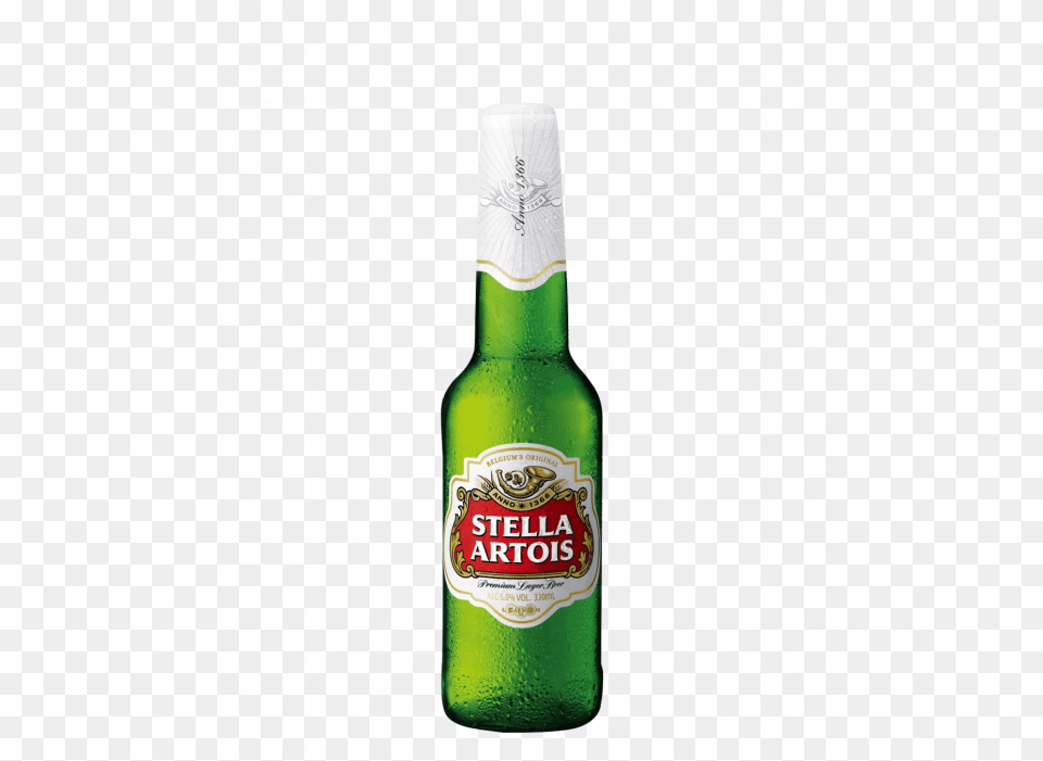 Stella Artois Lager 24 X 330ml Stella Artois, Alcohol, Beer, Beer Bottle, Beverage Png