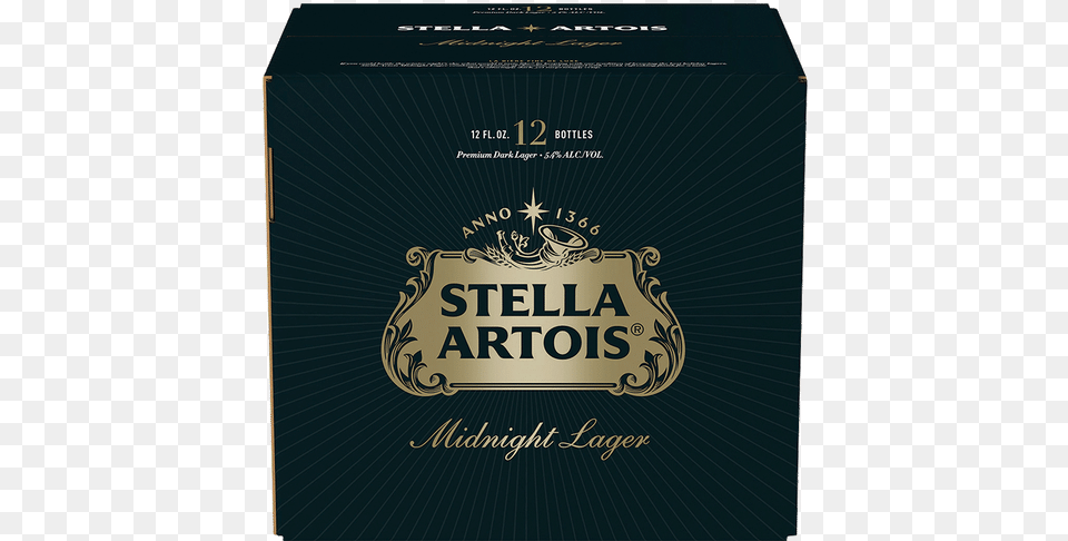 Stella Artois Midnight Lager Stella Artois, Book, Publication, Alcohol, Beer Png