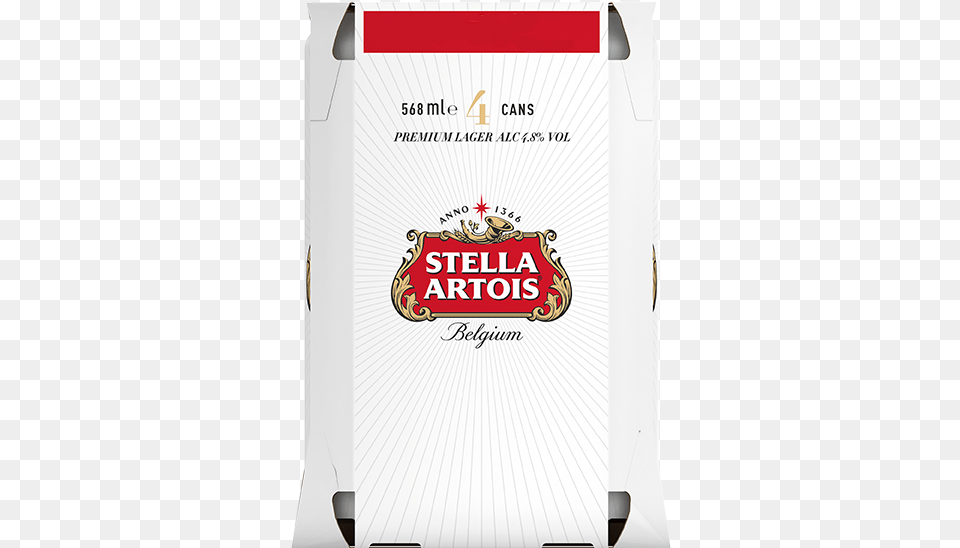 Stella Artois Pint Can 4x568ml Stella Artois 8 Pack, Text, Powder Free Png Download