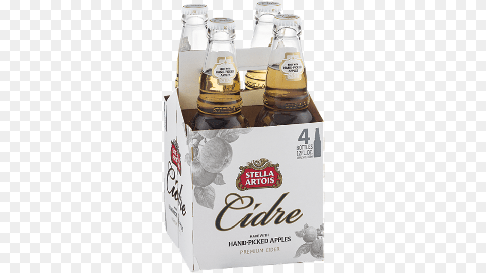 Stella Cidre, Alcohol, Beer, Beverage, Bottle Free Transparent Png