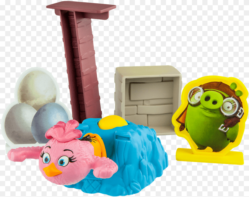 Stella Happy Meal Toys The Movie Angry Bird Red Free Transparent Png