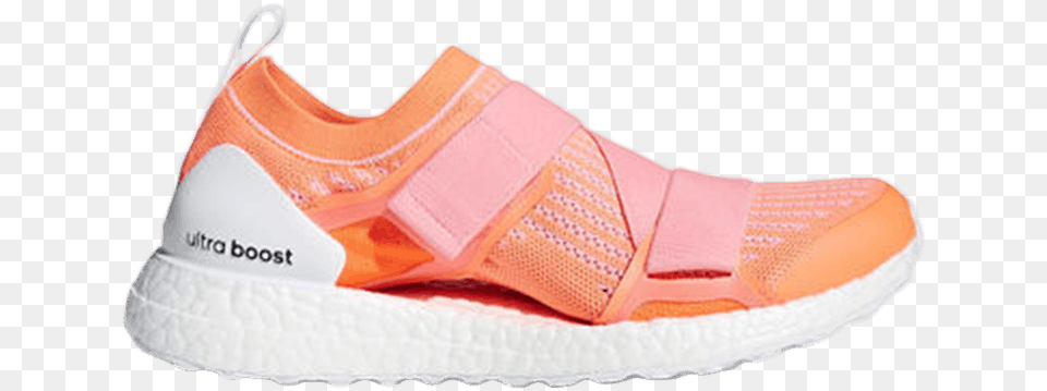 Stella Mccartney X Wmns Ultraboost U0027orange Glowu0027 Adidas Water Shoe, Clothing, Footwear, Sneaker, Running Shoe Png