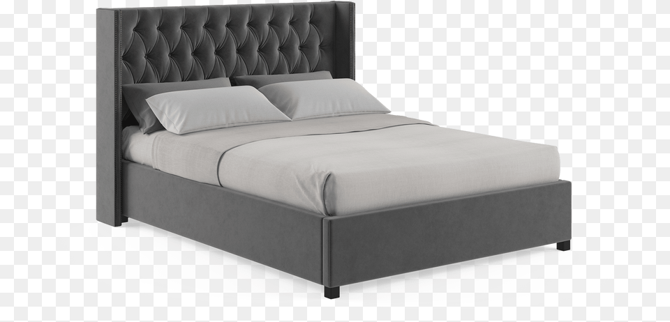 Stella Queen Gaslift Bed Frame Modern Classic Bed, Furniture Free Png