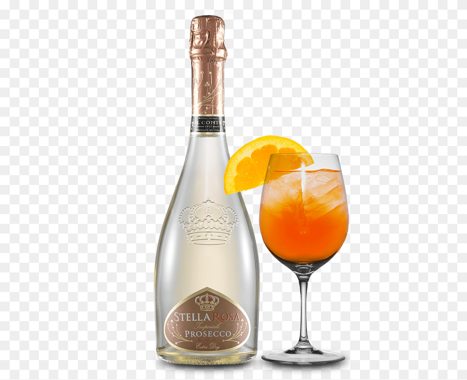 Stella Rosa Spritz, Glass, Beverage, Liquor, Alcohol Png Image