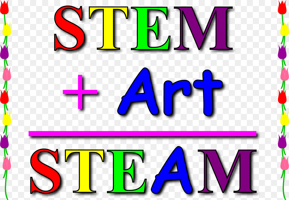 Stem Clipart Steam Stem In Art, Text, Number, Symbol, Light Free Png