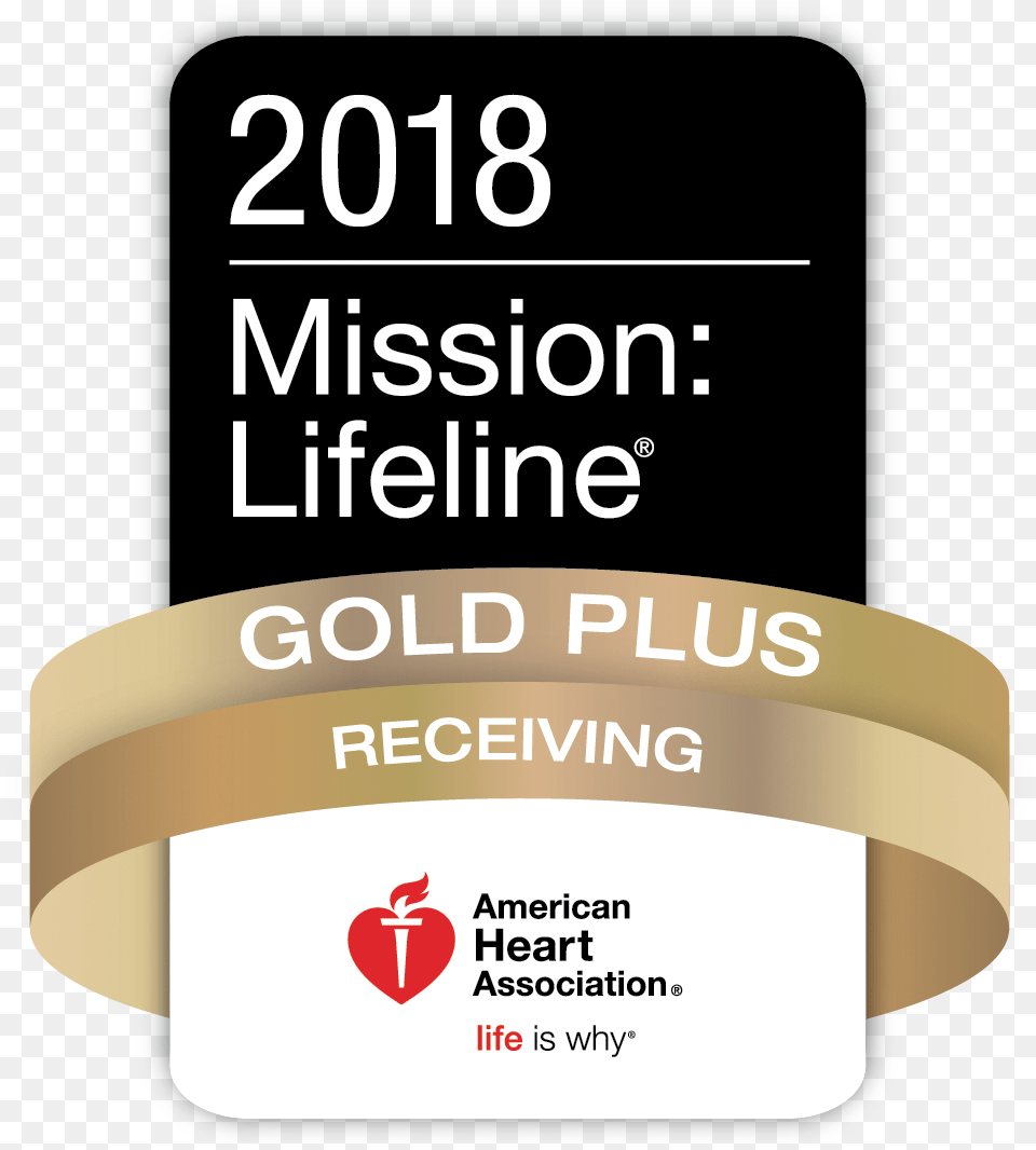 Stemi Mission Lifeline 2018 Gold Plus Logo 2018 Mission Lifeline Gold Receiving Plus, Advertisement, Poster, Text Free Png Download