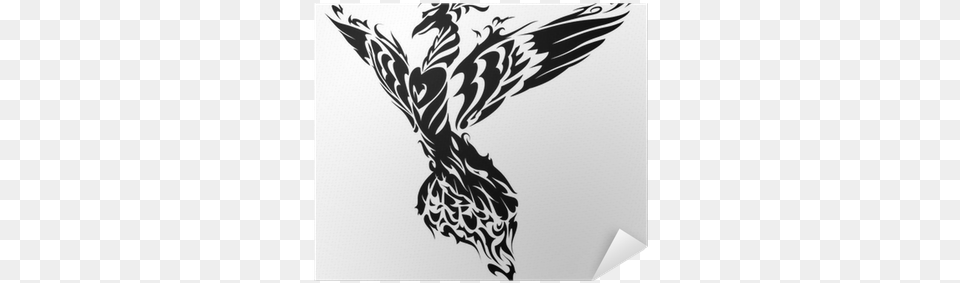 Stencil Fenice, Person, Skin, Tattoo Png Image