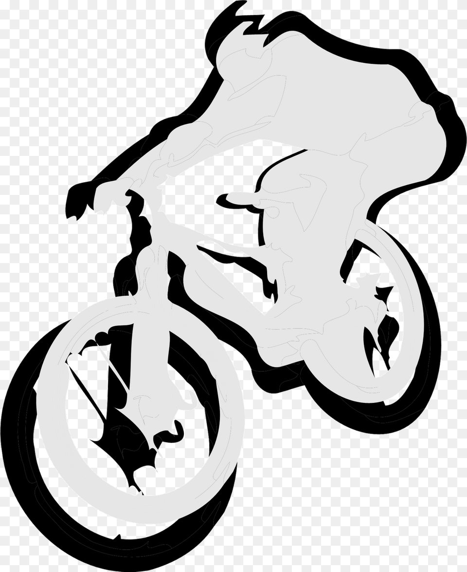 Stencil Mountain Bike Logo Designs, Adult, Person, Man, Male Png