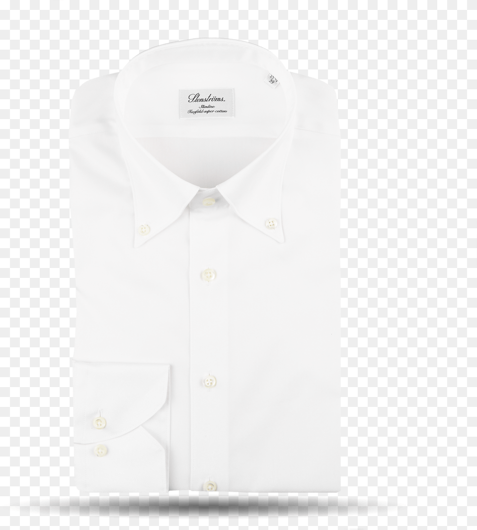 Stenstrms White Button Down Oxford Shirt, Clothing, Dress Shirt Free Transparent Png