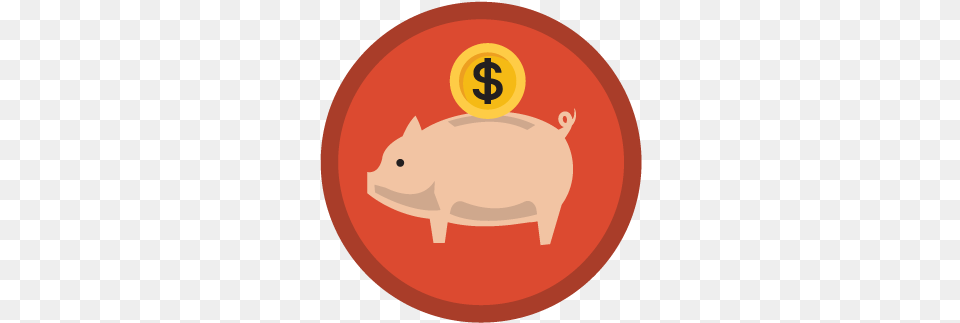 Step Eight Goals Language, Animal, Mammal, Pig, Piggy Bank Png Image