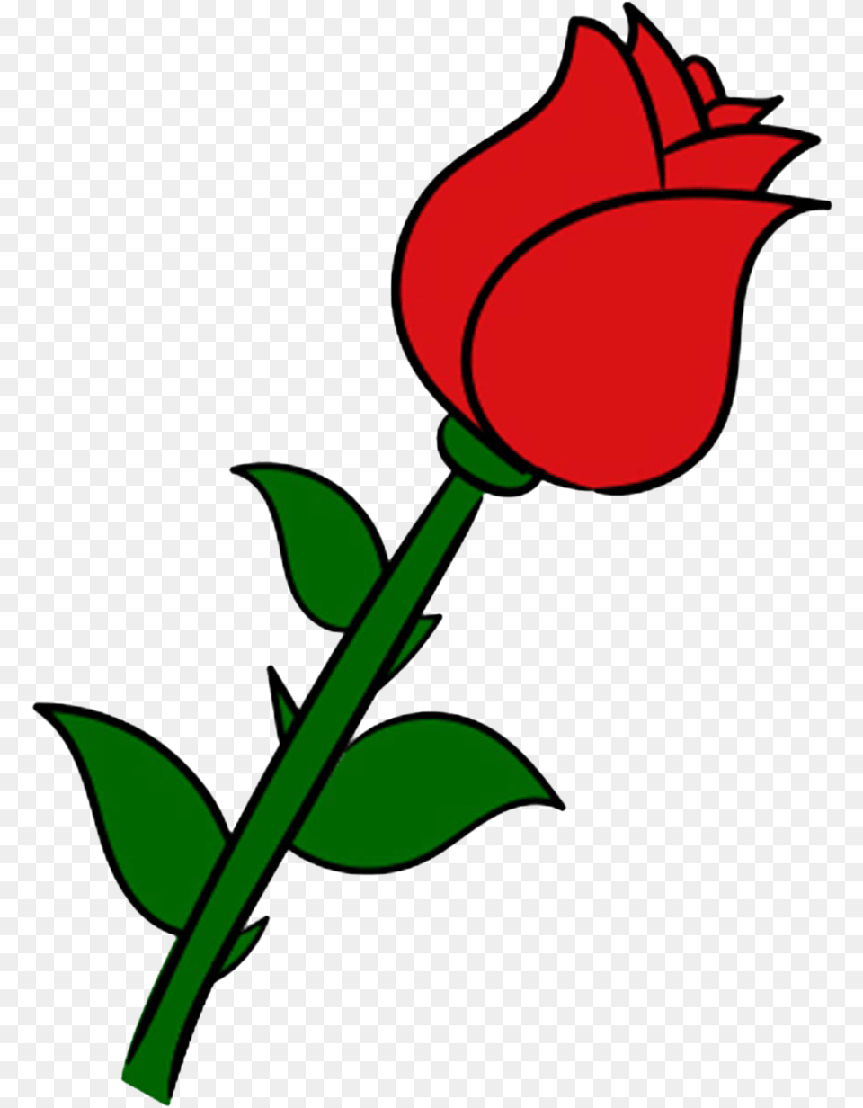 Step How To Draw A Rose, Flower, Plant, Tulip, Dynamite Free Png
