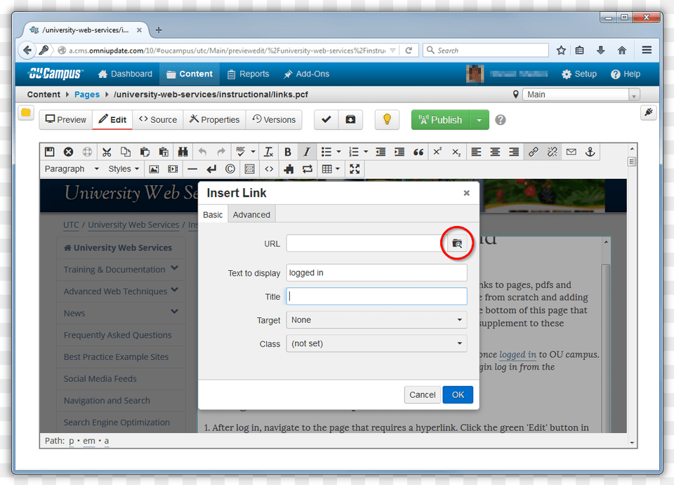 Step Instruction Link In Web Page, File, Webpage Png