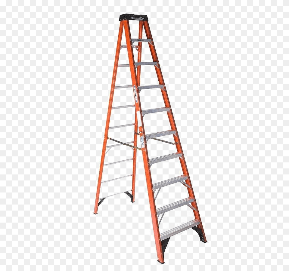 Step Ladder Download Image 10 Foot Step Ladder, Architecture, Building, House, Housing Png
