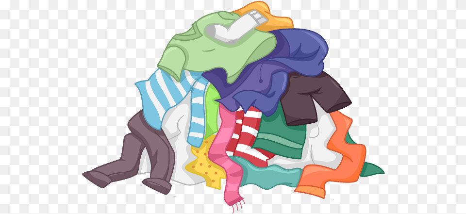 Step Pile Of Clothes Clipart, Laundry, Blanket, Baby, Person Free Transparent Png