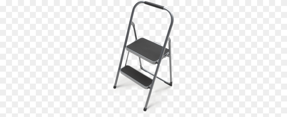 Step Stools Ladders And Climbing Equipment Easyreach By Gorilla Ladders 2 Step Highback Step Stool, Furniture, Chair Free Transparent Png