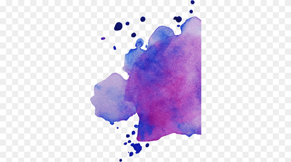 Step Watercolor Paint, Purple, Stain Png