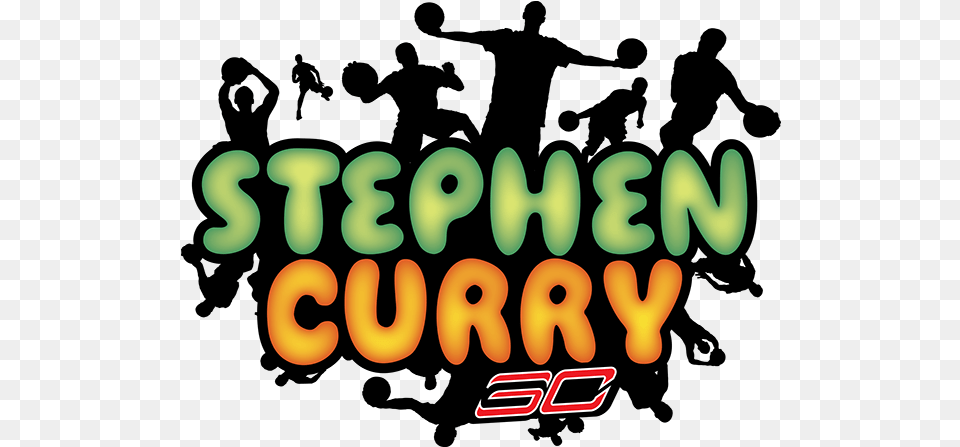 Steph Curry Candy Reign For Soccer, Light, Text, Logo Free Png