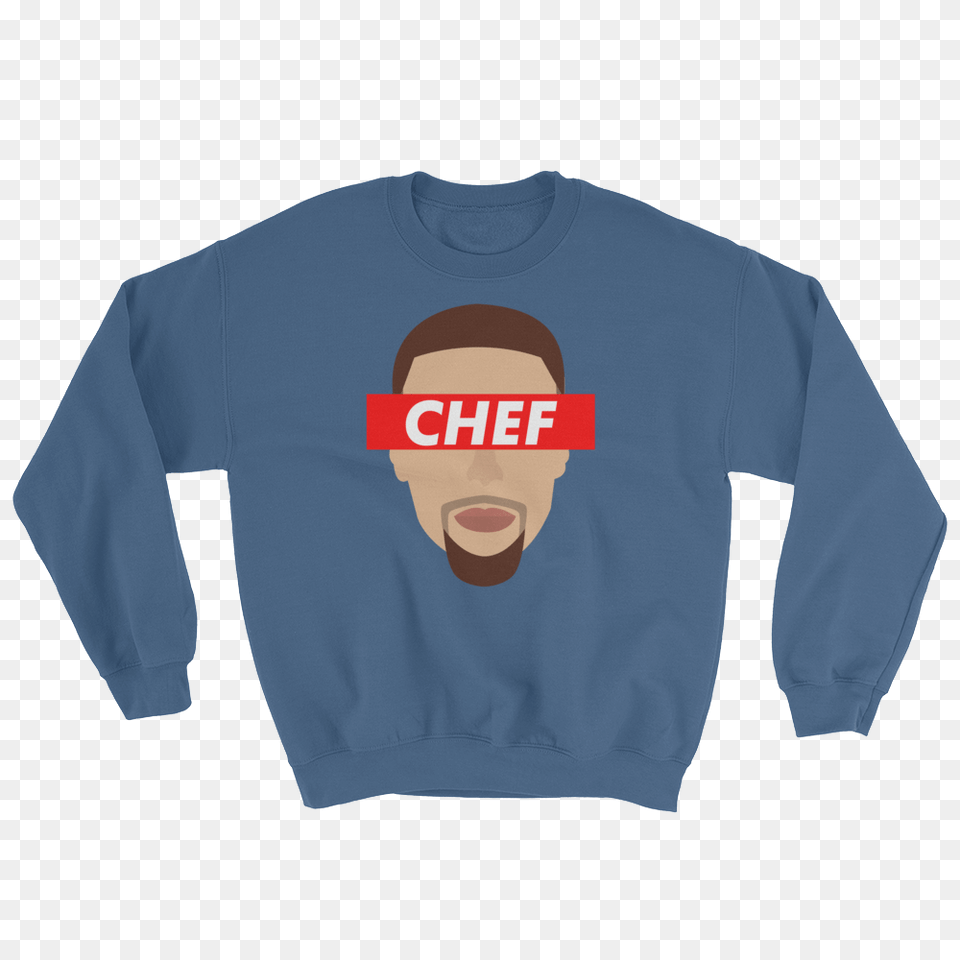 Steph Curry Chef, Clothing, Sweatshirt, Sweater, Sleeve Png
