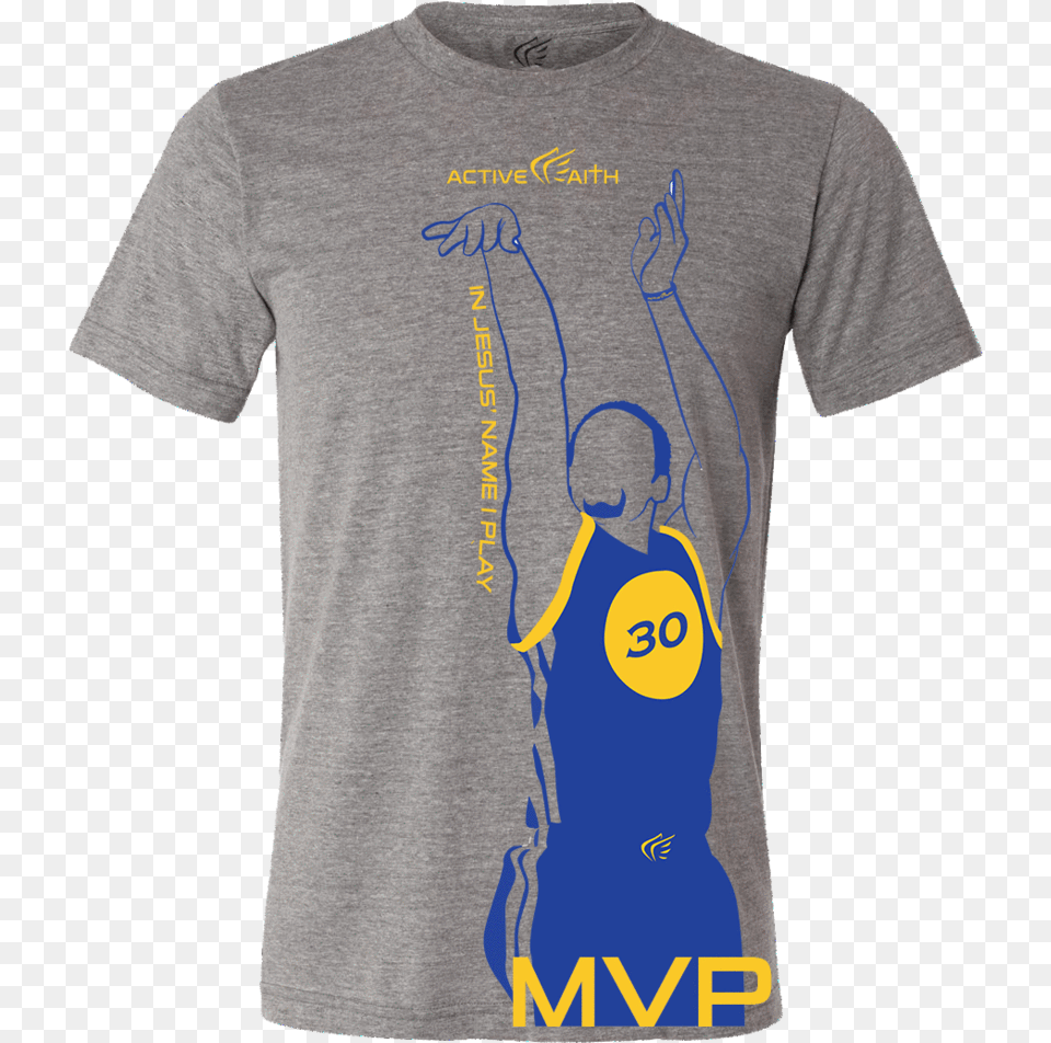 Steph Curry Mvp Shirt Stephen Curry, Clothing, T-shirt, Adult, Female Free Png Download
