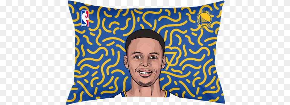 Steph Curry Pillow, Home Decor, Cushion, Male, Man Png