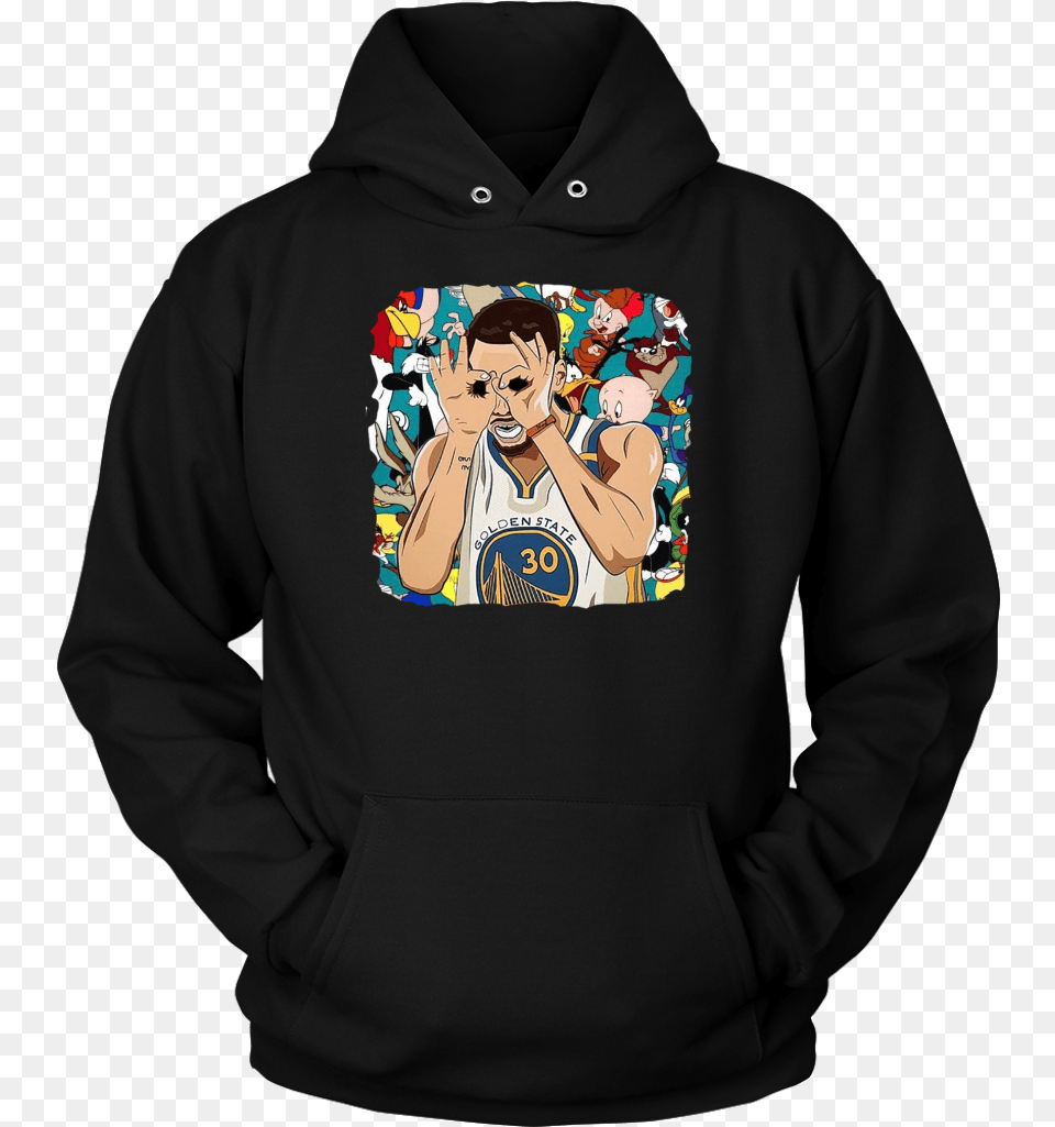 Steph Curry Quottune Squadquot Hoodie Hands Snake T Shirt, Clothing, Knitwear, Sweater, Sweatshirt Free Png