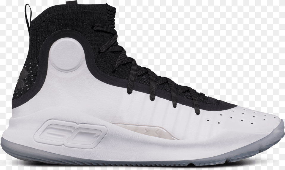 Steph Curry Shoes Black And White, Clothing, Footwear, Shoe, Sneaker Free Png