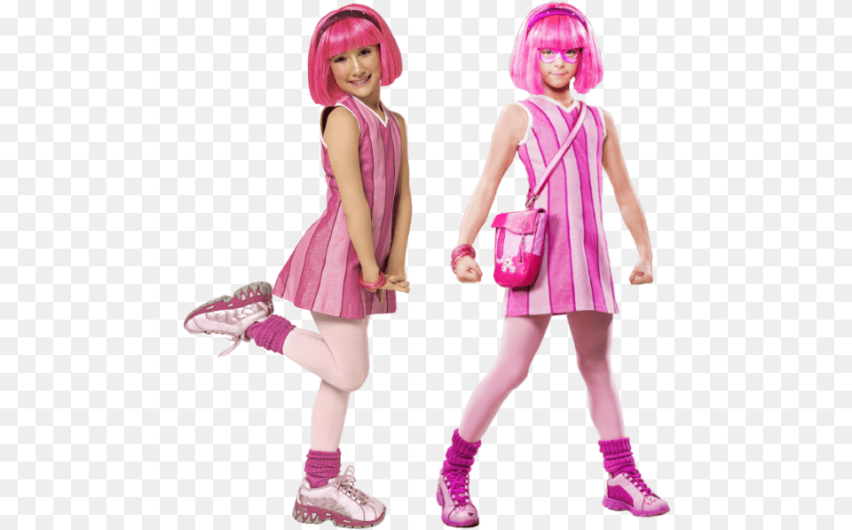 Stephanie Combined New Lazy Town Stephanie Change, Footwear, Shoe, Clothing, Costume Png Image