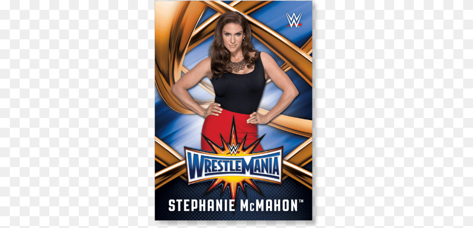 Stephanie Mcmahon 2017 Wwe Road To Wrestlemania Wrestlemania Roman Reigns Wrestlemania Poster, Adult, Advertisement, Female, Person Png Image