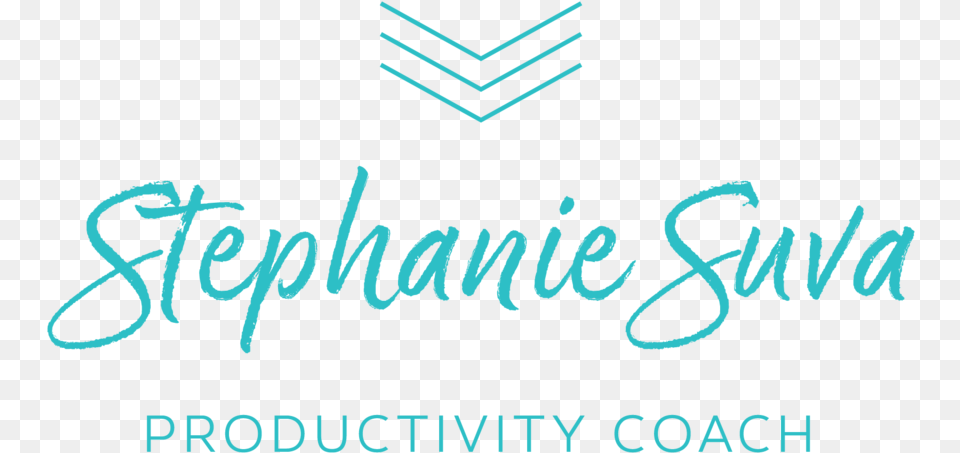 Stephanie Suva Productivity Coach Organizer Logo Calligraphy, Text, Person Free Png Download