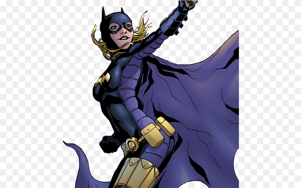 Stephaniebrown Batgirl Spoiler Robin Dc Dccomics Batfam Cartoon, Adult, Female, Person, Woman Free Transparent Png