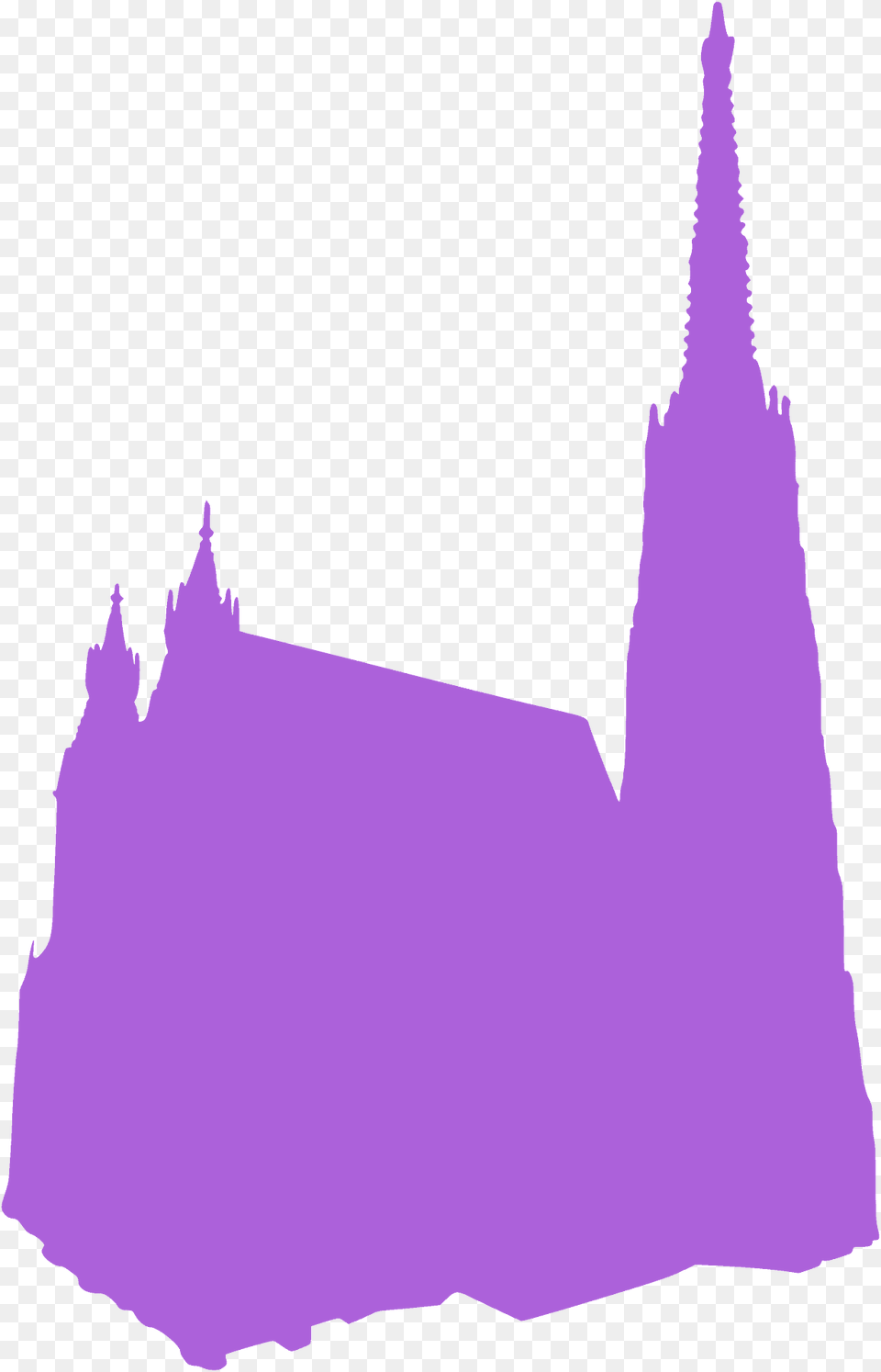 Stephansdom Vienna Silhouette, Ice, Architecture, Building, Spire Free Transparent Png