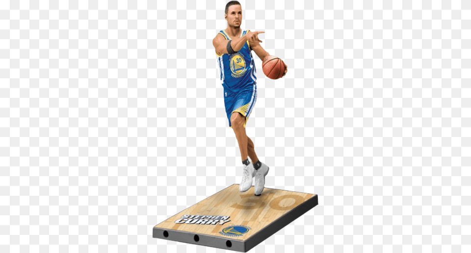 Stephen Curry 7 Action Figure By Mcfarlane Toys Stephen Curry Mcfarlane, Ball, Basketball, Basketball (ball), Boy Free Png Download