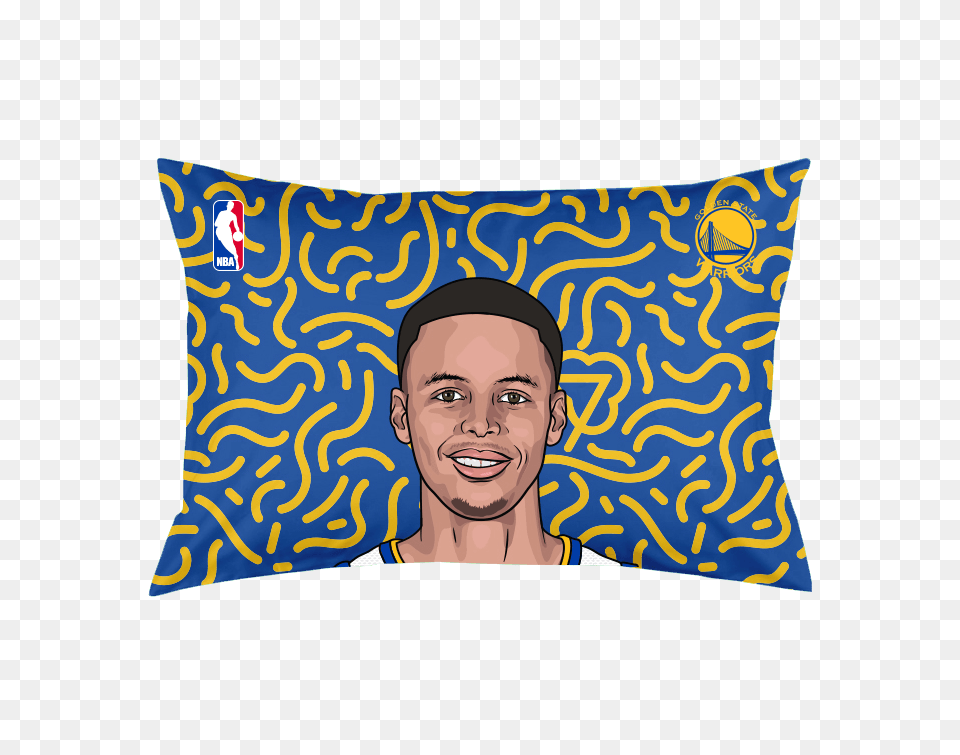 Stephen Curry Dedication Pillow Case, Cushion, Home Decor, Person, Face Png Image