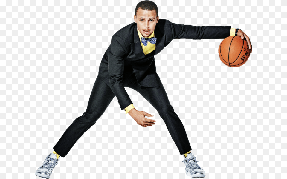 Stephen Curry Elegant, Suit, Clothing, Formal Wear, Ball Free Png