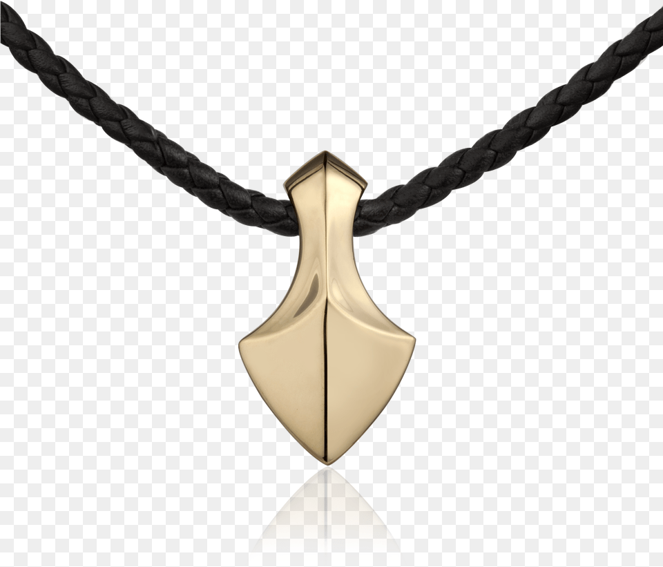 Stephen Einhorn Arrowhead Collection Large Arrowhead Arrowhead Leather Necklace Black, Accessories, Jewelry, Pendant Free Png Download