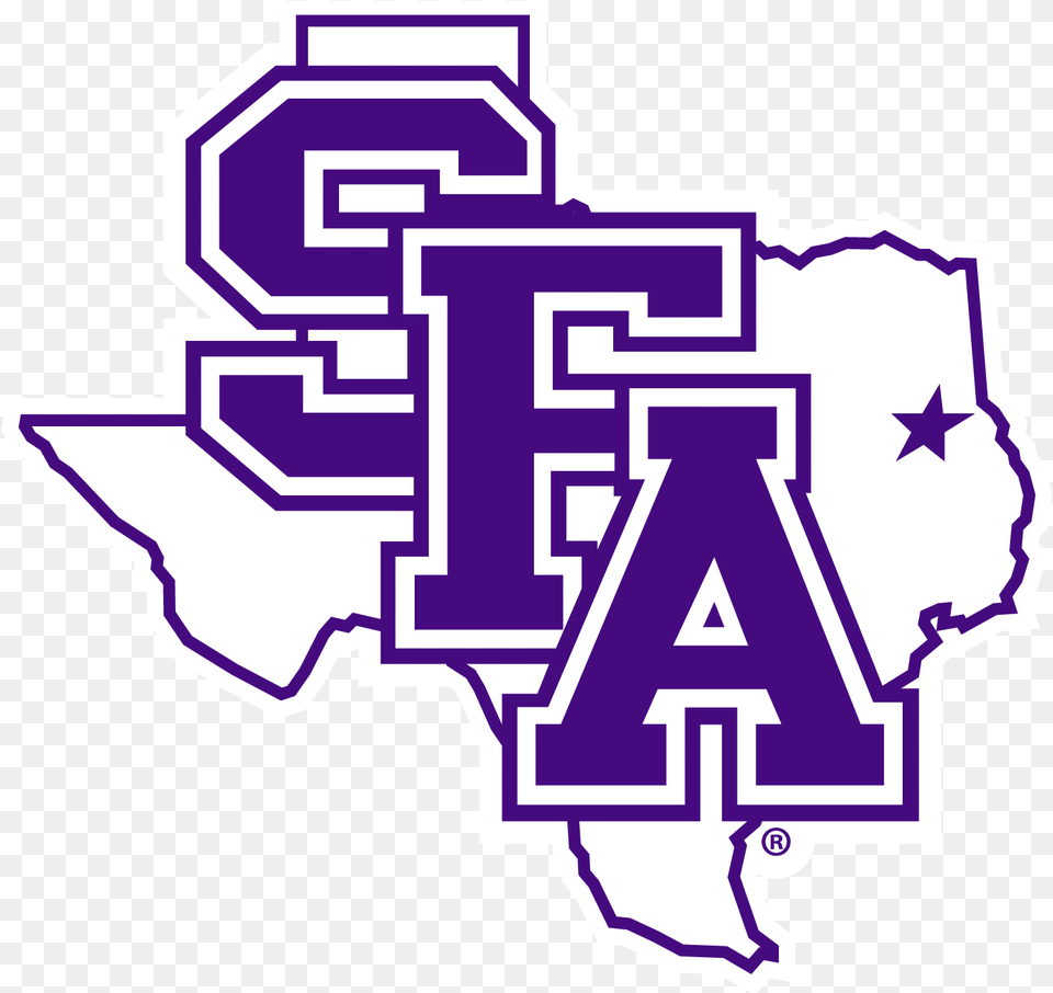 Stephen F Austin State University Logo Sfa Download Vector Stephen F Austin Logo, Purple, Scoreboard Png