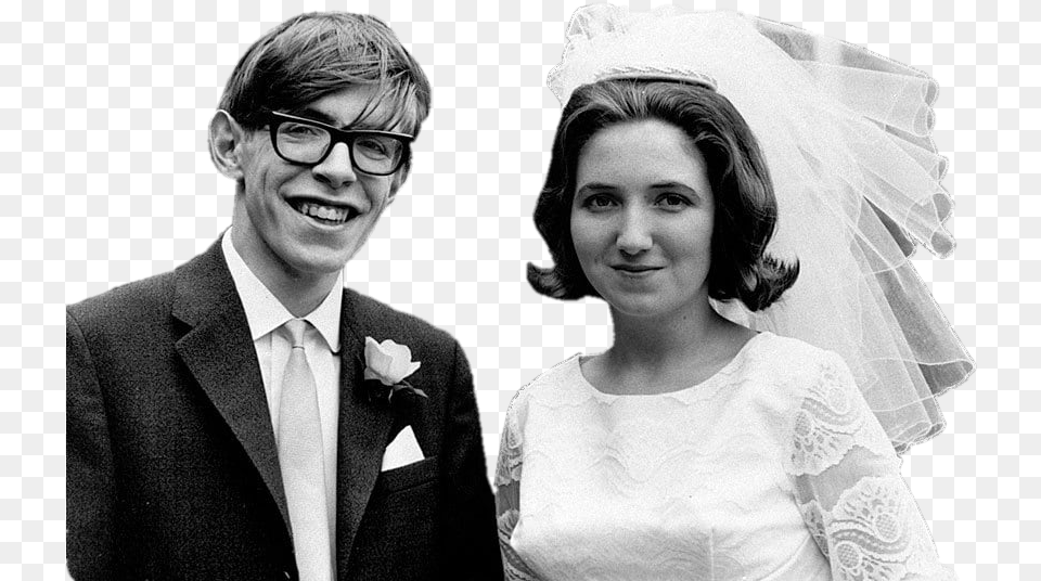 Stephen Hawking And His First Wife, Head, Formal Wear, Person, Photography Free Transparent Png