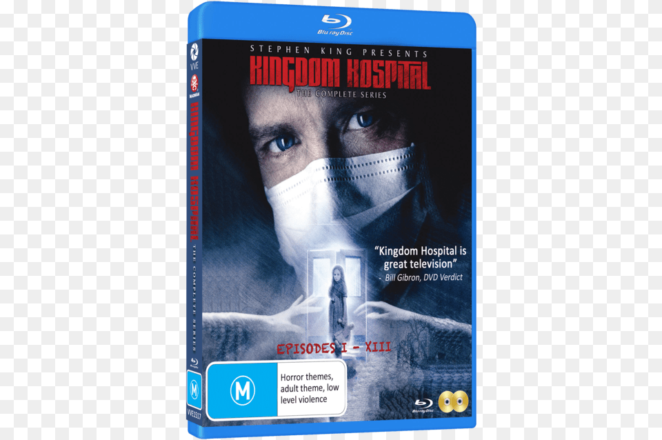 Stephen King39s Kingdom Hospital Blu Ray, Adult, Male, Man, Person Png