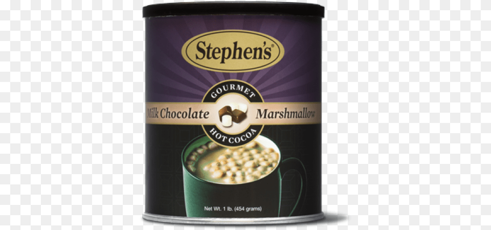 Stephen S Milk Chocolate Marshmallow Cocoa Hot Chocolate, Tin, Cup, Bottle, Shaker Free Png